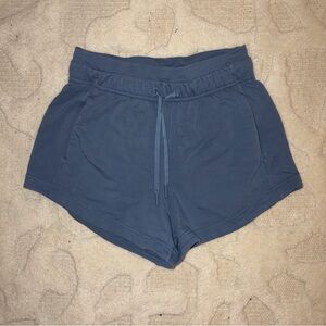 Lululemon inner glow shorts oasis blue 3” size 4